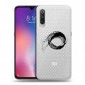 Полупрозрачный дизайнерский силиконовый с усиленными углами чехол для Xiaomi Mi9 Абстракции 5