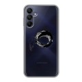 Полупрозрачный дизайнерский силиконовый чехол для Samsung Galaxy A15 Абстракции 5