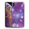 Дизайнерский силиконовый чехол для Iphone Xs Max Абстракции Сияние