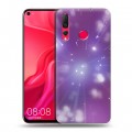 Дизайнерский пластиковый чехол для Huawei Nova 4 Абстракции Сияние