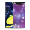 Дизайнерский пластиковый чехол для Samsung Galaxy A80 Абстракции Сияние