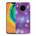 Дизайнерский пластиковый чехол для Huawei Mate 30 Абстракции Сияние