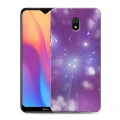 Дизайнерский силиконовый с усиленными углами чехол для Xiaomi RedMi 8A Абстракции Сияние