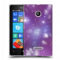 Дизайнерский пластиковый чехол для Microsoft Lumia 435 Абстракции Сияние