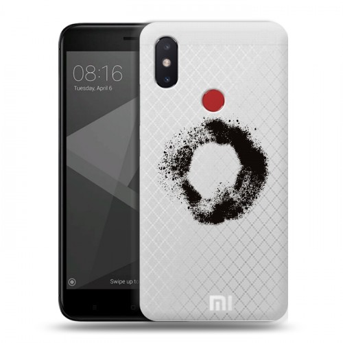 Полупрозрачный дизайнерский пластиковый чехол для Xiaomi Mi8 SE Абстракции 5