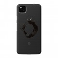 Полупрозрачный дизайнерский пластиковый чехол для Google Pixel 4a Абстракции 5