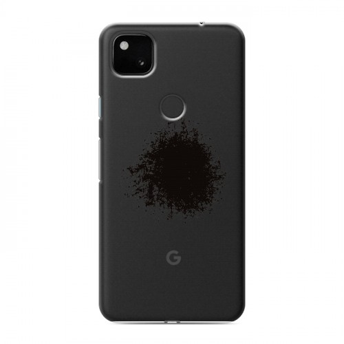 Полупрозрачный дизайнерский пластиковый чехол для Google Pixel 4a Абстракции 5