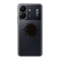 Полупрозрачный дизайнерский пластиковый чехол для Xiaomi Poco C65 Абстракции 5