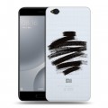 Полупрозрачный дизайнерский пластиковый чехол для Xiaomi Mi5C Абстракции