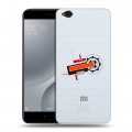 Полупрозрачный дизайнерский пластиковый чехол для Xiaomi Mi5C Абстракции 3