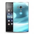 Дизайнерский пластиковый чехол для Sony Xperia acro S Абстракции Сияние