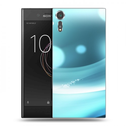 Дизайнерский пластиковый чехол для Sony Xperia XZs Абстракции Сияние