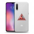 Полупрозрачный дизайнерский силиконовый с усиленными углами чехол для Xiaomi Mi9 Абстракции