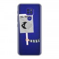 Полупрозрачный дизайнерский силиконовый чехол для Motorola Moto G9 Play Абстракции