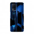 Полупрозрачный дизайнерский пластиковый чехол для Realme Narzo 30 5G Абстракции