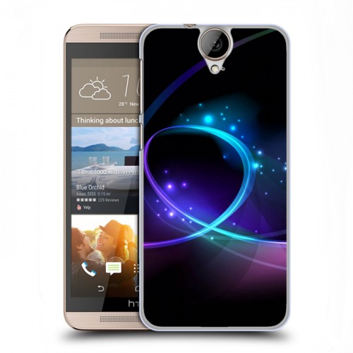 Дизайнерский пластиковый чехол для HTC One E9+ Абстракции Сияние