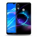 Дизайнерский пластиковый чехол для Huawei Y6 (2019) Абстракции Сияние