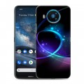 Дизайнерский силиконовый чехол для Nokia 8.3 Абстракции Сияние