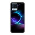 Дизайнерский силиконовый чехол для Realme 8 Абстракции Сияние