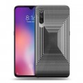 Полупрозрачный дизайнерский силиконовый с усиленными углами чехол для Xiaomi Mi9 Абстракции