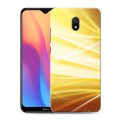 Дизайнерский силиконовый с усиленными углами чехол для Xiaomi RedMi 8A Абстракции Сияние