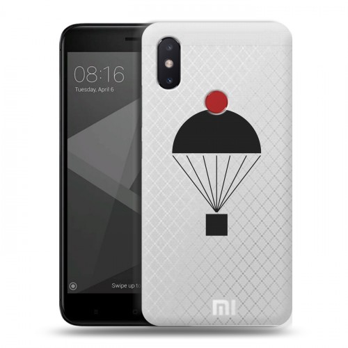 Полупрозрачный дизайнерский пластиковый чехол для Xiaomi Mi8 SE Армия