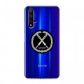 Полупрозрачный дизайнерский пластиковый чехол для Huawei Honor 20 Армия