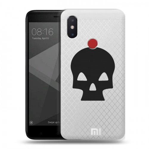 Полупрозрачный дизайнерский силиконовый чехол для Xiaomi Mi8 SE Армия