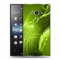 Дизайнерский пластиковый чехол для Sony Xperia acro S Абстракции Сияние