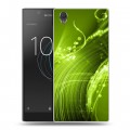 Дизайнерский пластиковый чехол для Sony Xperia L1 Абстракции Сияние