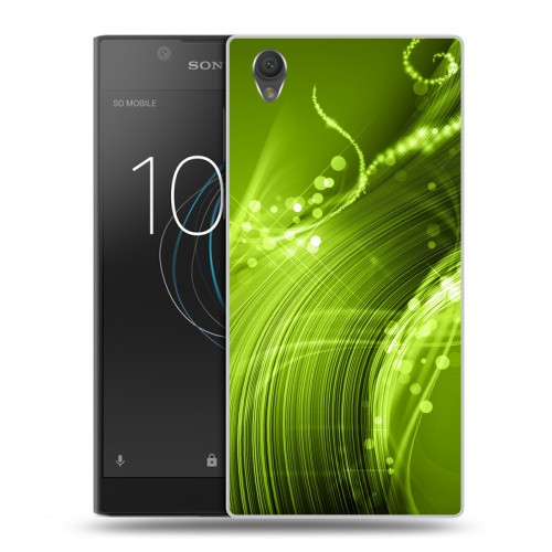 Дизайнерский пластиковый чехол для Sony Xperia L1 Абстракции Сияние