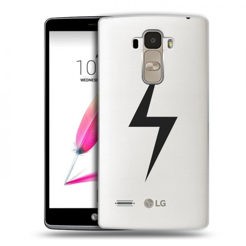 Полупрозрачный дизайнерский силиконовый чехол для LG G4 Stylus Армия