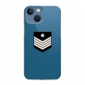 Полупрозрачный дизайнерский пластиковый чехол для Iphone 13 Mini Армия