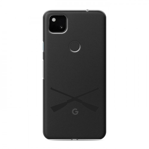 Полупрозрачный дизайнерский пластиковый чехол для Google Pixel 4a Армия