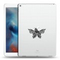 Полупрозрачный дизайнерский пластиковый чехол для Ipad Pro прозрачные Бабочки 