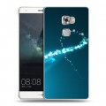 Дизайнерский пластиковый чехол для Huawei Mate S Абстракции Сияние