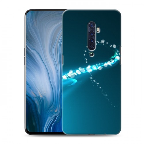 Дизайнерский пластиковый чехол для OPPO Reno2 Z Абстракции Сияние