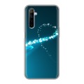 Дизайнерский силиконовый чехол для Realme 6 Абстракции Сияние