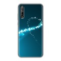 Дизайнерский силиконовый чехол для Huawei Y8p Абстракции Сияние