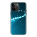 Дизайнерский силиконовый с усиленными углами чехол для Iphone 14 Pro Max Абстракции Сияние