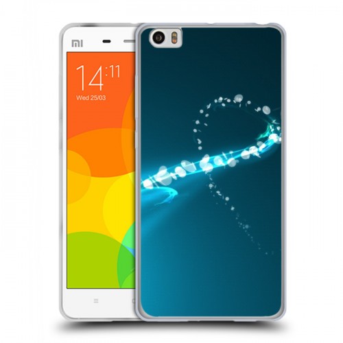 Дизайнерский силиконовый чехол для Xiaomi Mi Note Абстракции Сияние
