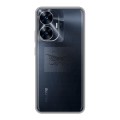 Полупрозрачный дизайнерский силиконовый чехол для Realme C55 прозрачные Бабочки 