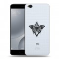 Полупрозрачный дизайнерский пластиковый чехол для Xiaomi Mi5C прозрачные Бабочки 