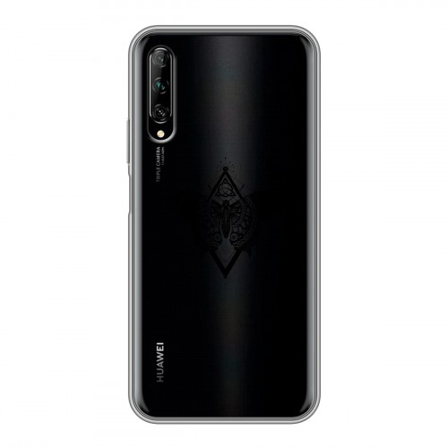 Полупрозрачный дизайнерский пластиковый чехол для Huawei Y9s прозрачные Бабочки 