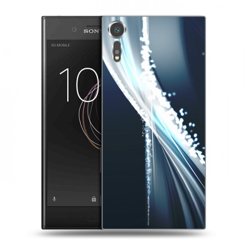 Дизайнерский пластиковый чехол для Sony Xperia XZs Абстракции Сияние