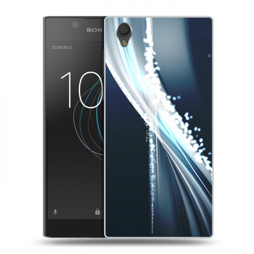 Дизайнерский пластиковый чехол для Sony Xperia L1 Абстракции Сияние