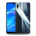 Дизайнерский пластиковый чехол для Huawei Y6 (2019) Абстракции Сияние