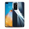 Дизайнерский пластиковый чехол для Huawei P40 Абстракции Сияние