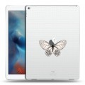 Полупрозрачный дизайнерский пластиковый чехол для Ipad Pro прозрачные Бабочки 