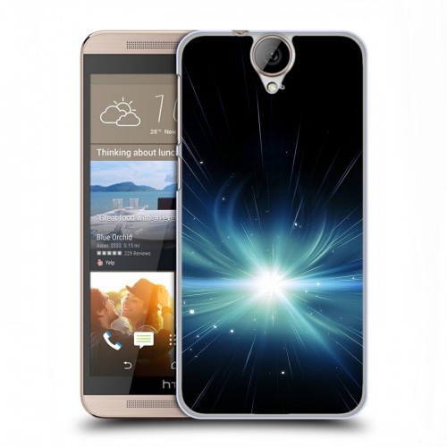 Дизайнерский пластиковый чехол для HTC One E9+ Абстракции Сияние